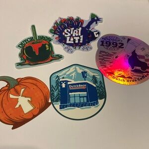Dutch Bros Sticker Set